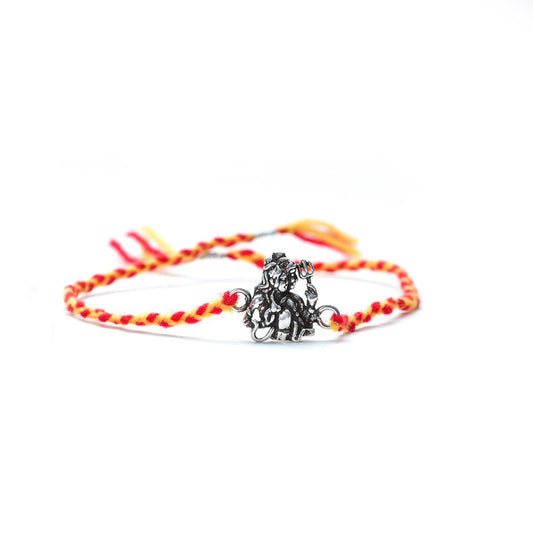 JSAJ 925 Sterling Silver SHIV PARVATI RAKHI