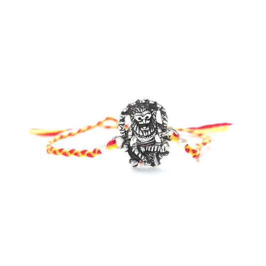 JSAJ 925 Sterling Silver JAI MAHAKALESHWAR RAKHI
