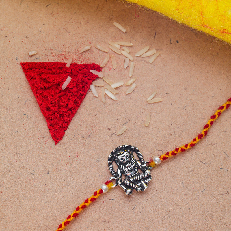 JSAJ 925 Sterling Silver JAI MAHAKALESHWAR RAKHI