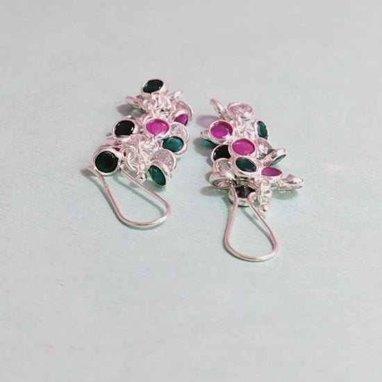 1081-A6 Ruby+Green+Zircon (multi)