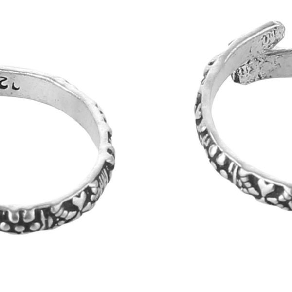 Toe ring Chutki bichiya 925 Sterling silver self design band toering For womens comfortable durable